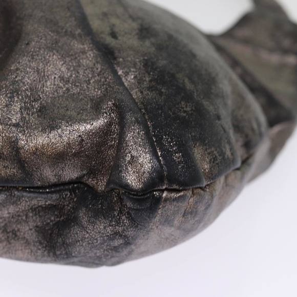 Salvatore Ferragamo Hand Bag Leather Gold Tone Auth bs15051 - Picture 14 of 16